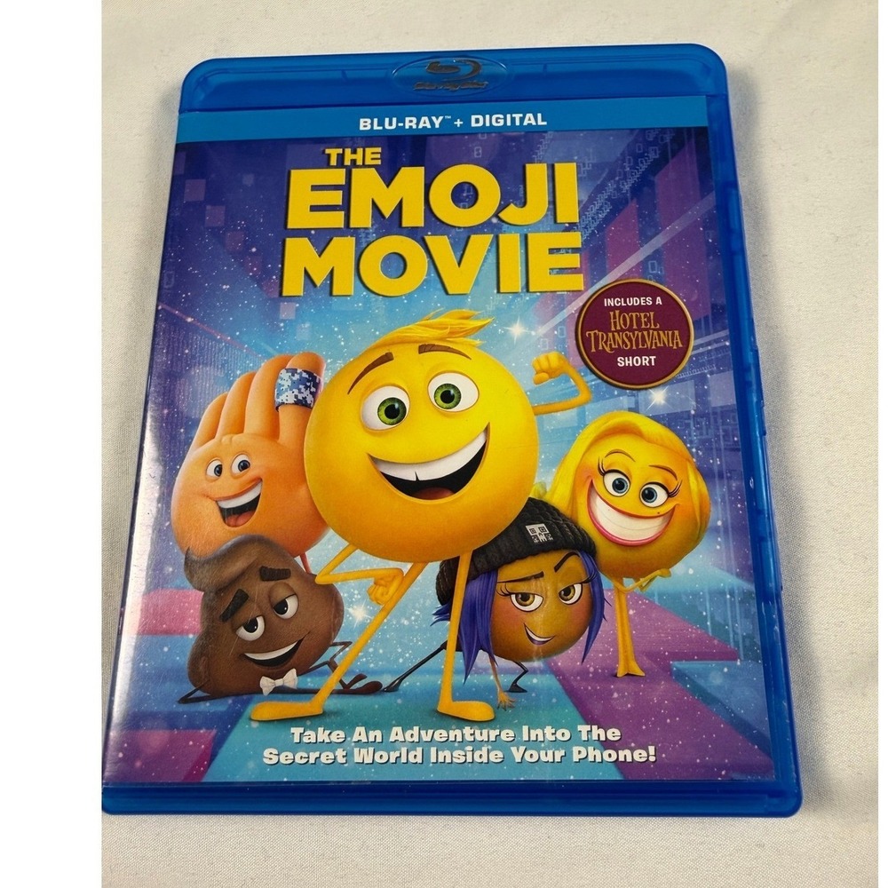 The Emoji Movie Blu-ray Sony Pictures Animation TJ Miller James Corden Puppy